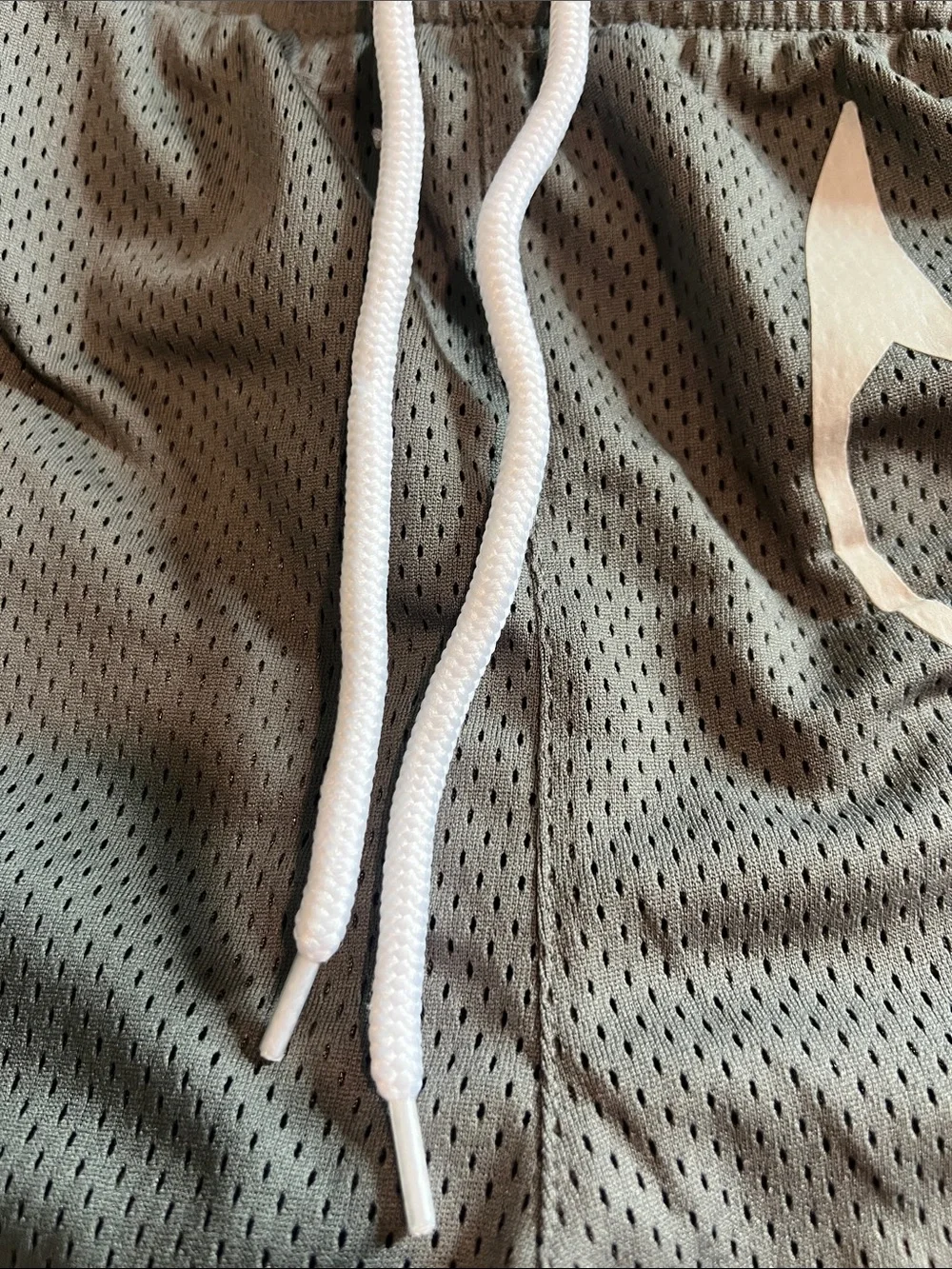 NBA Chicago Bulls Gray and Red Mesh Basketball Shorts